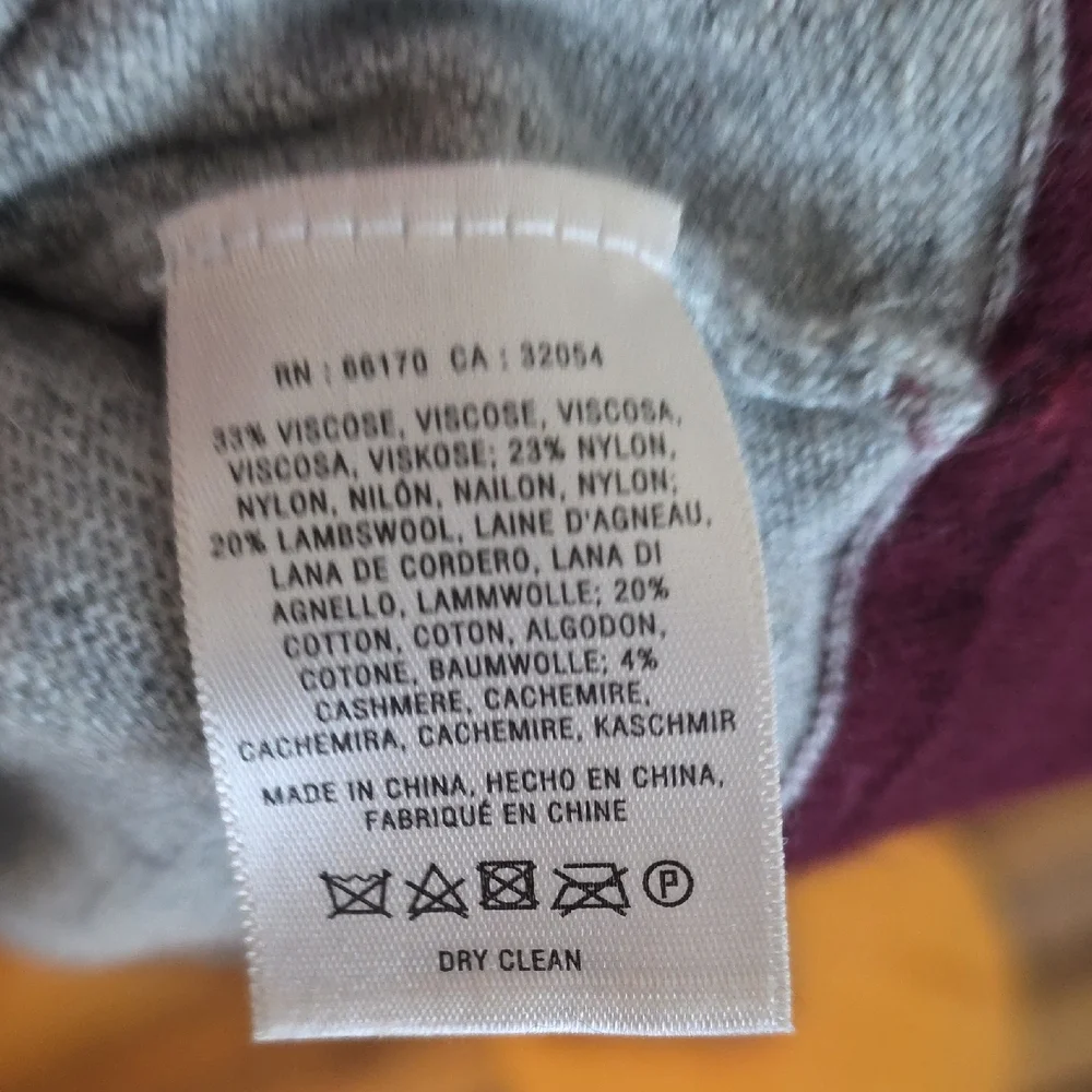 Anthropology Sparrow lambs Wool Swing Sweater Dress SIZE SMALL - Picture 4 of 9